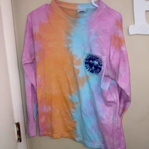 Tie die Panama City beach shirt